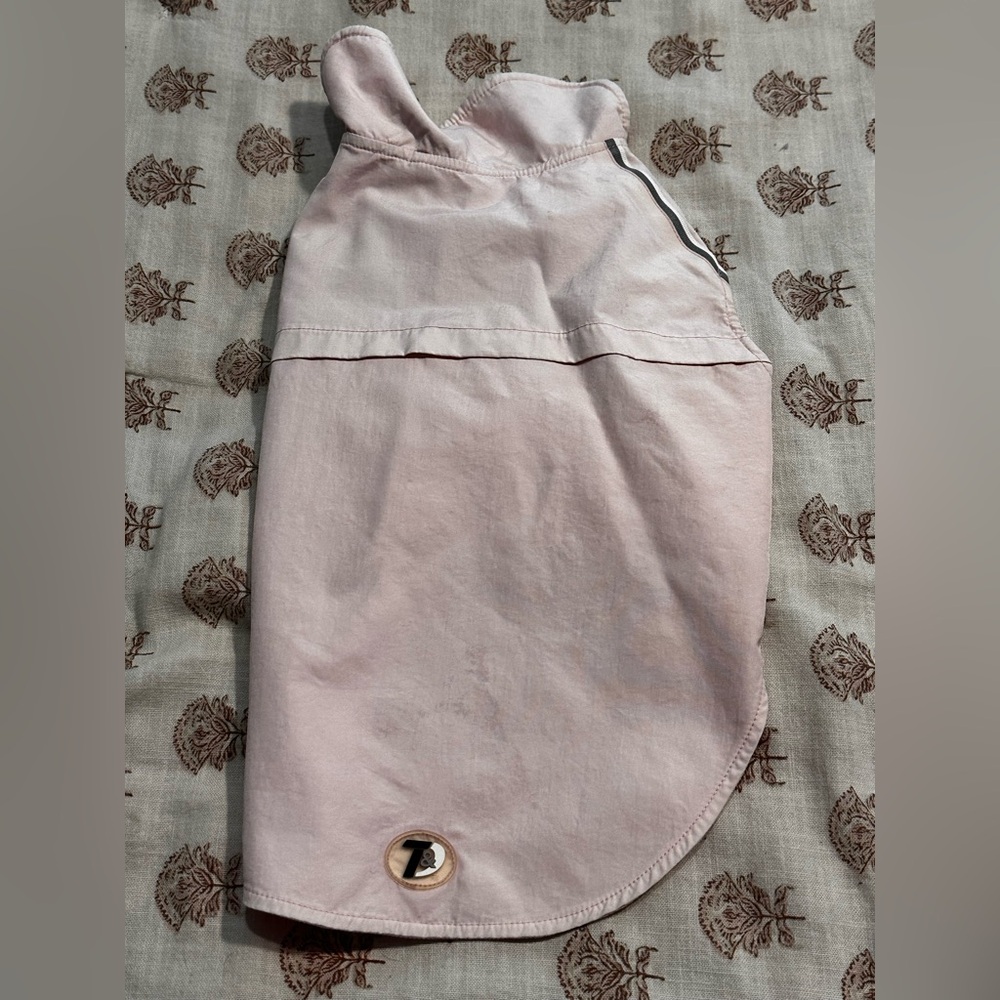 Baby Pink Doggy Raincoat ☔️ 🐶